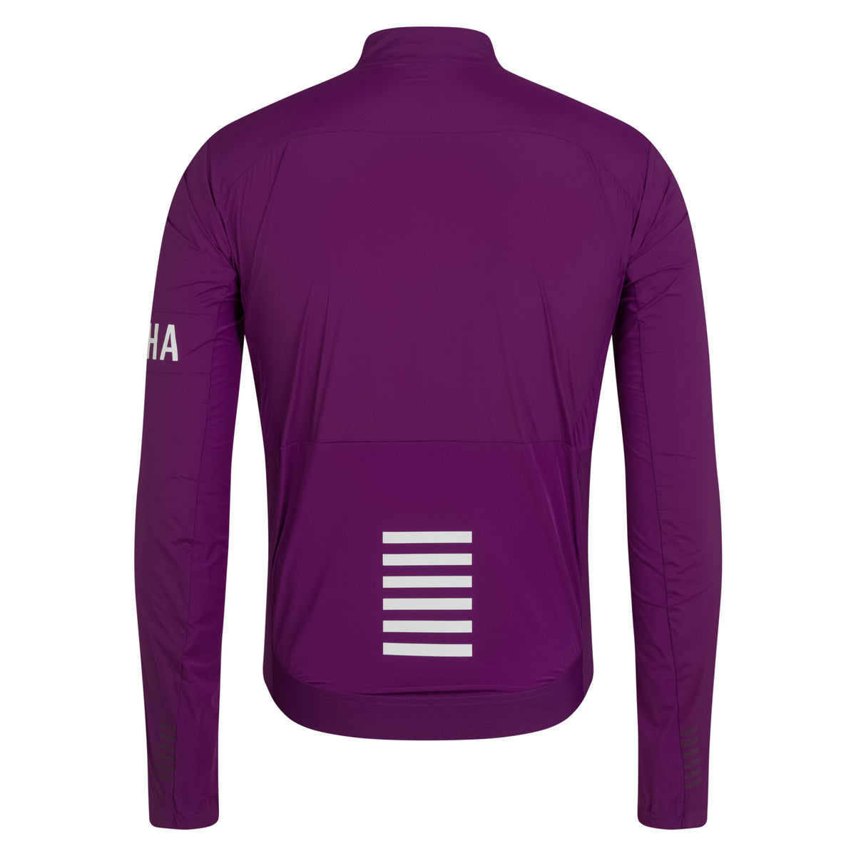 Men's Pro Team Lightweight Wind Jacket II - Deep Magenta/White