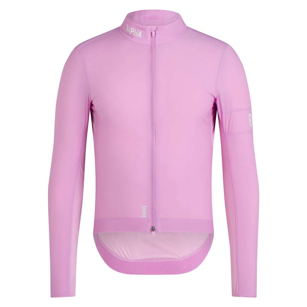 Men's Pro Team Lightweight Wind Jacket II - Quartz/White