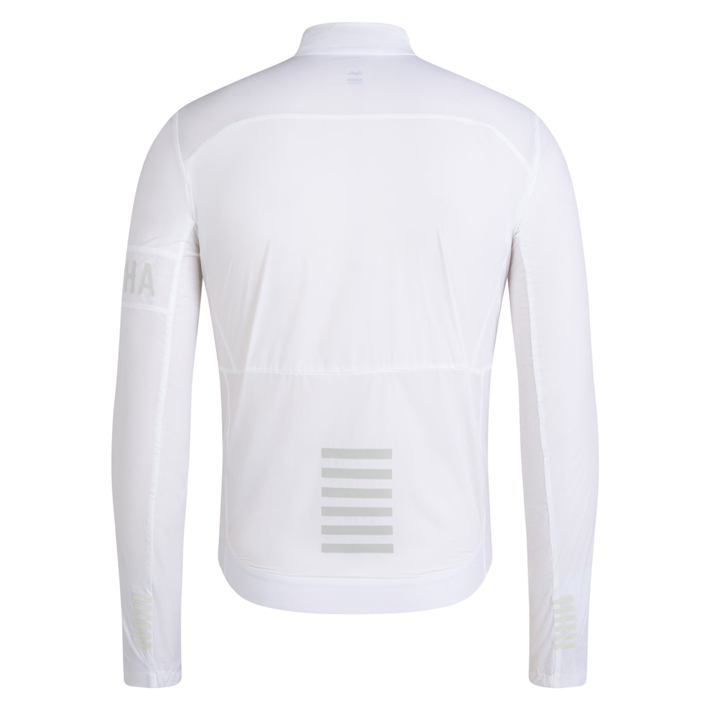 Men's Pro Team Lightweight Wind Jacket II - White/Silver