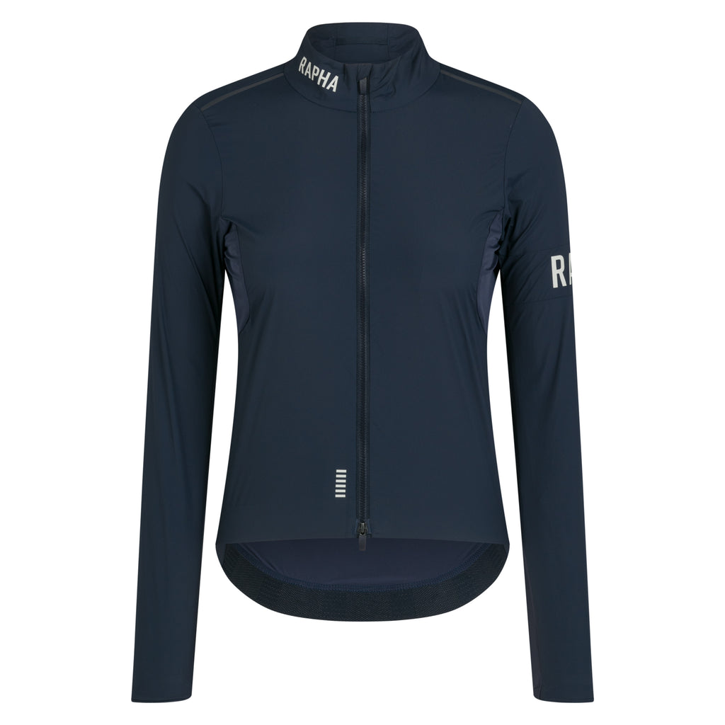 Women's Pro Team Lightweight Wind Jacket II - Carbon/White
