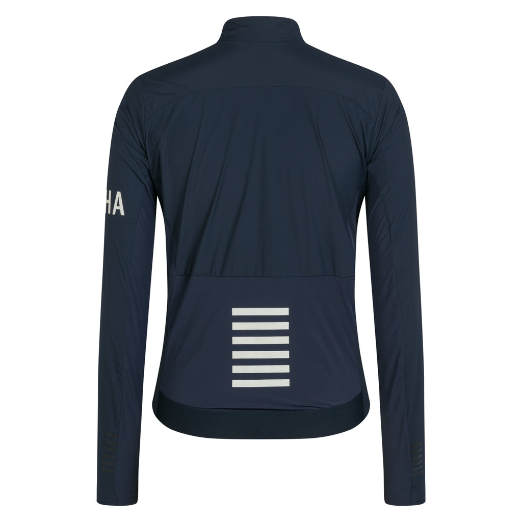Women's Pro Team Lightweight Wind Jacket II - Carbon/White