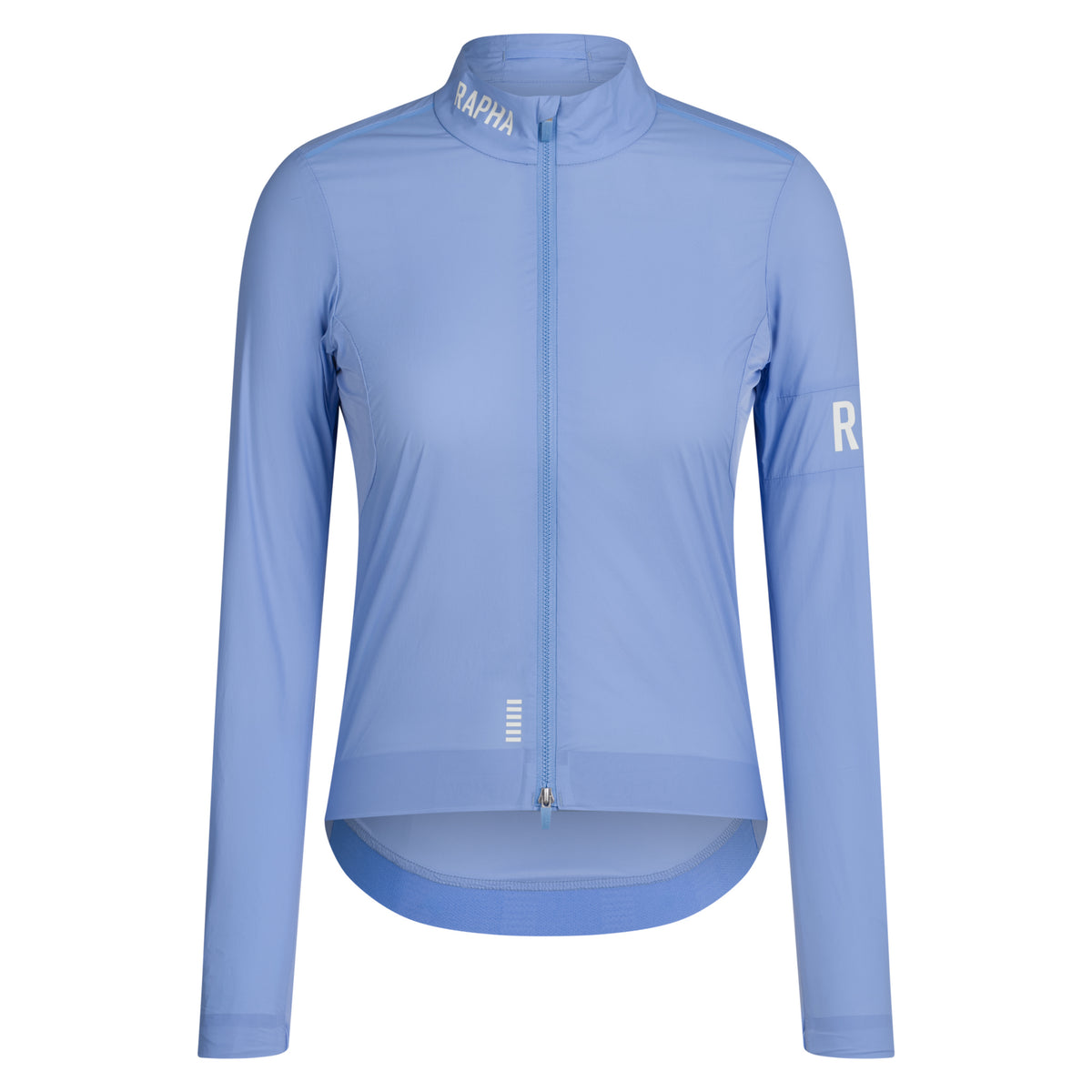 Women's Pro Team Lightweight Wind Jacket II - Bluebell/White
