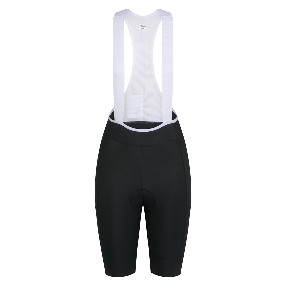 Women's Pro Team Cargo Bib Shorts - Regular - Black/White