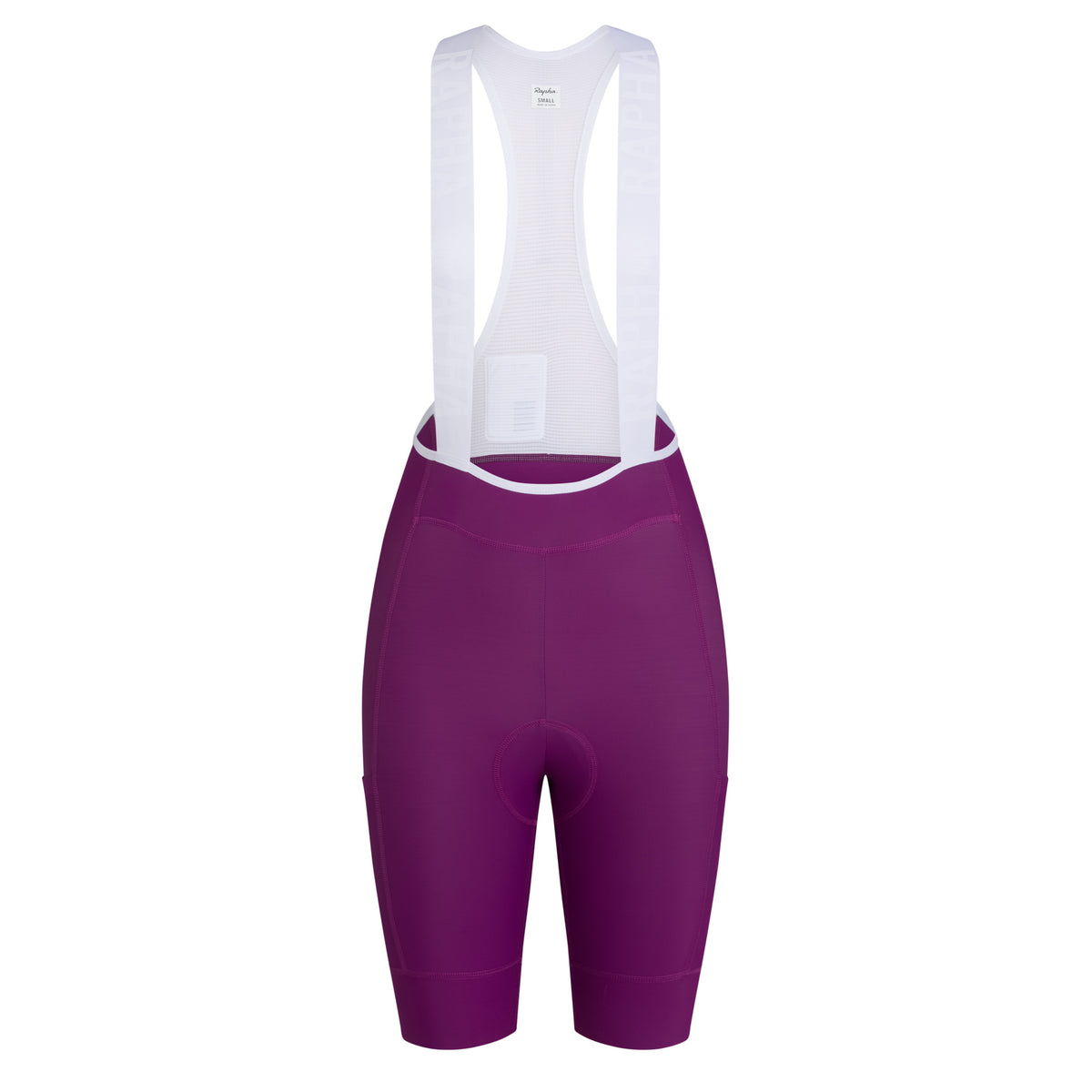 Women's Pro Team Cargo Bib Shorts - Regular - Deep Magenta/White
