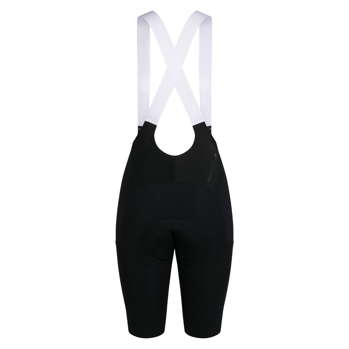 Women's Brevet Cargo Bib Shorts III - Black/White