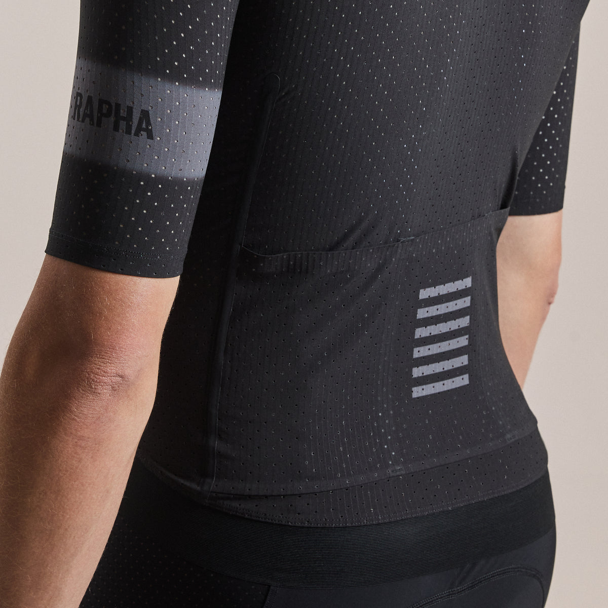 Men's Pro Team Ghost Air Jersey - Black/Dark Grey