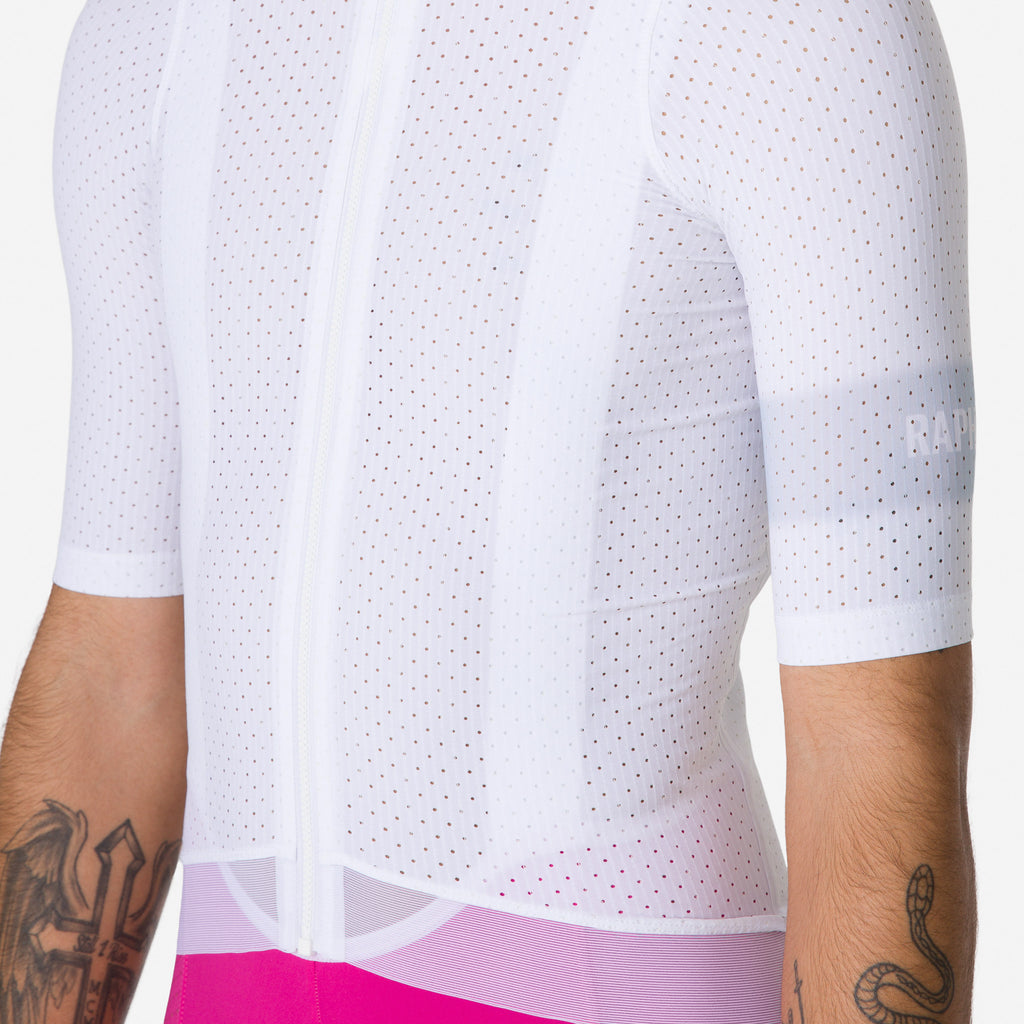 Men's Pro Team Ghost Air Jersey - White/Silver