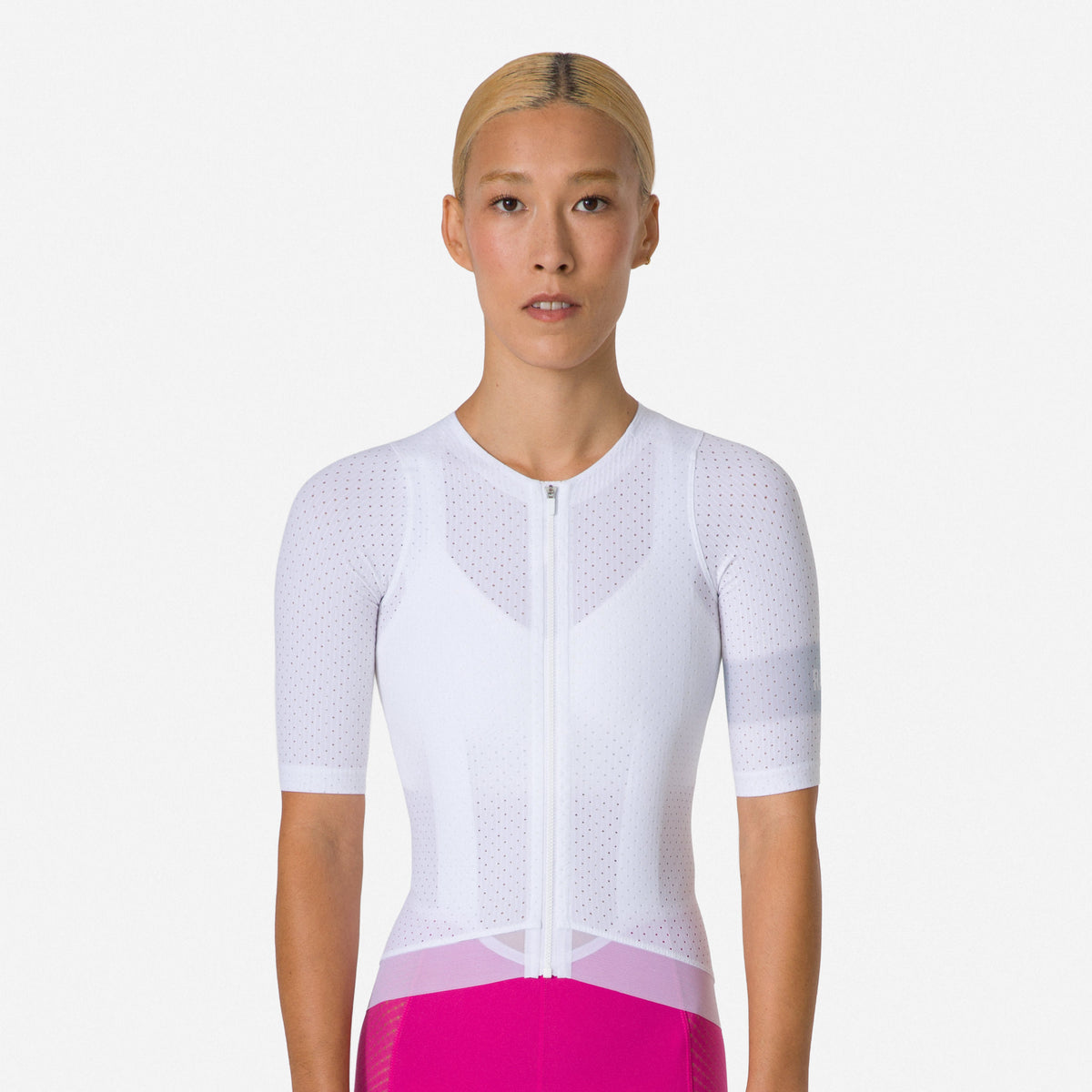 Women's Pro Team Ghost Air Jersey - White/Silver