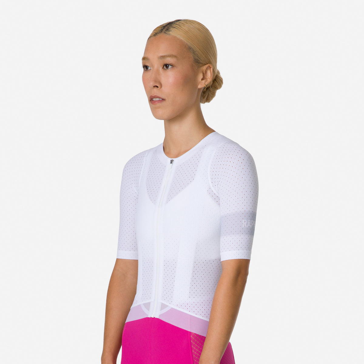 Women's Pro Team Ghost Air Jersey - White/Silver