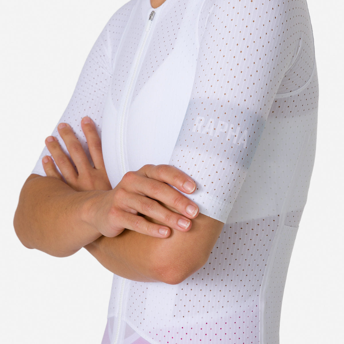 Women's Pro Team Ghost Air Jersey - White/Silver