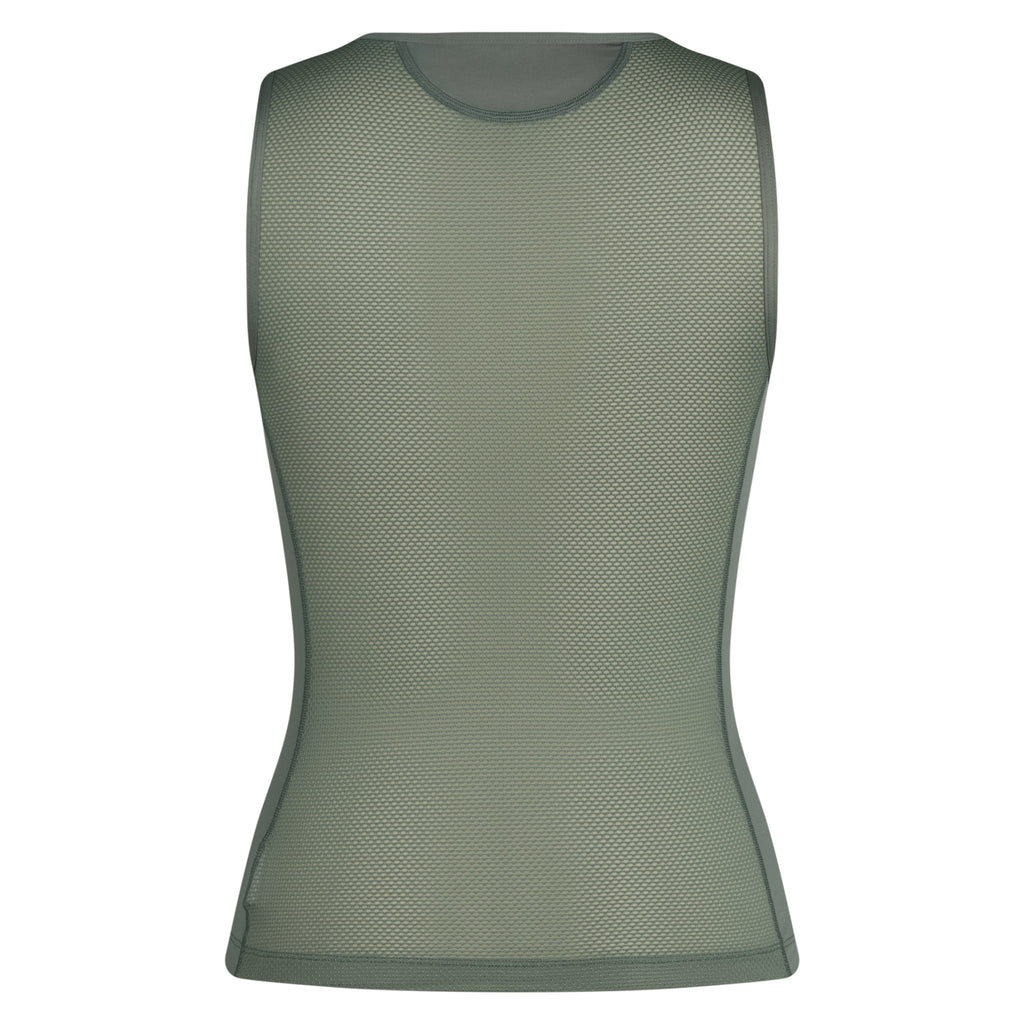 Women's Pro Team Sleeveless Race Base Layer - Laurel/Deep Forest
