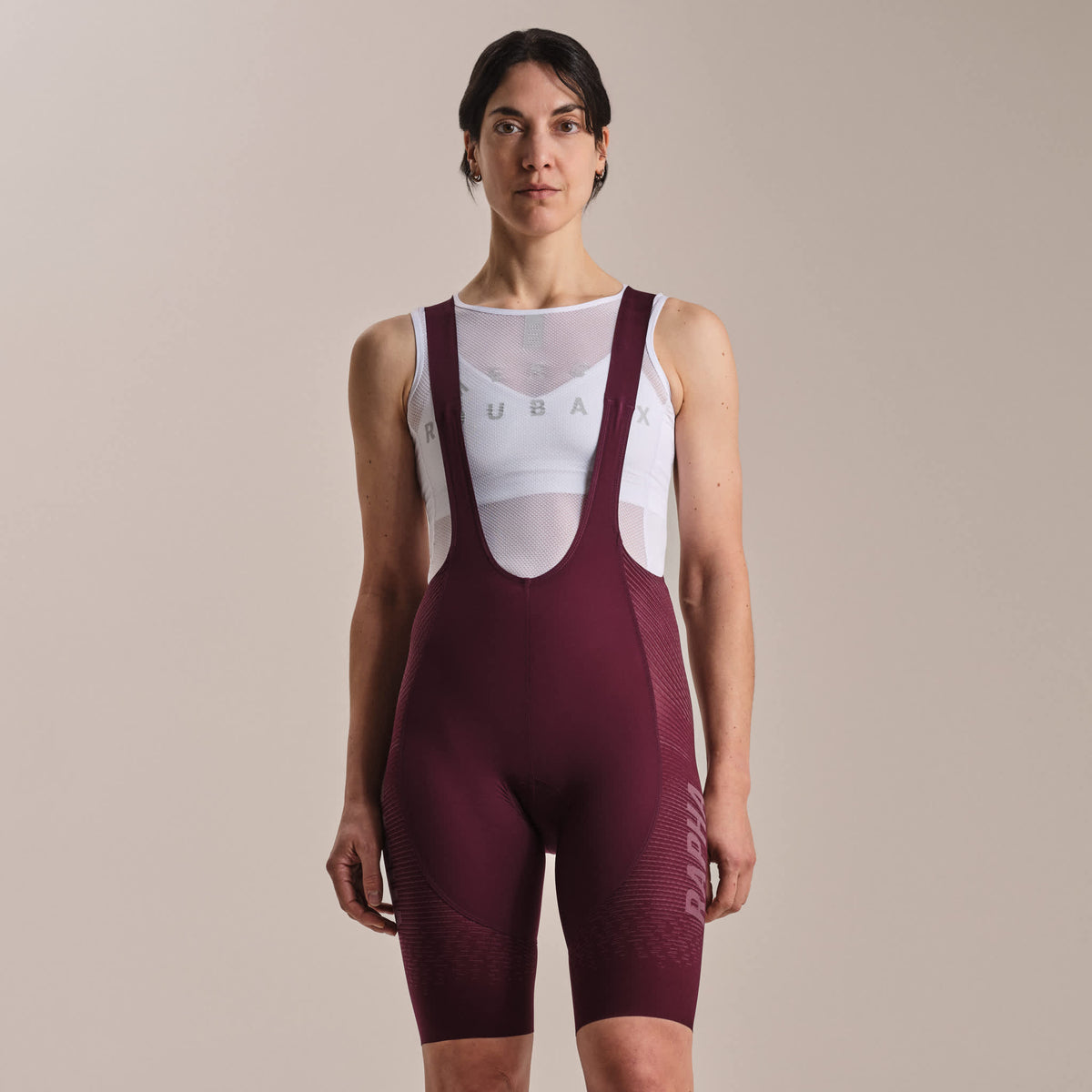 Women's Pro Team Sleeveless Race Base Layer - White/White