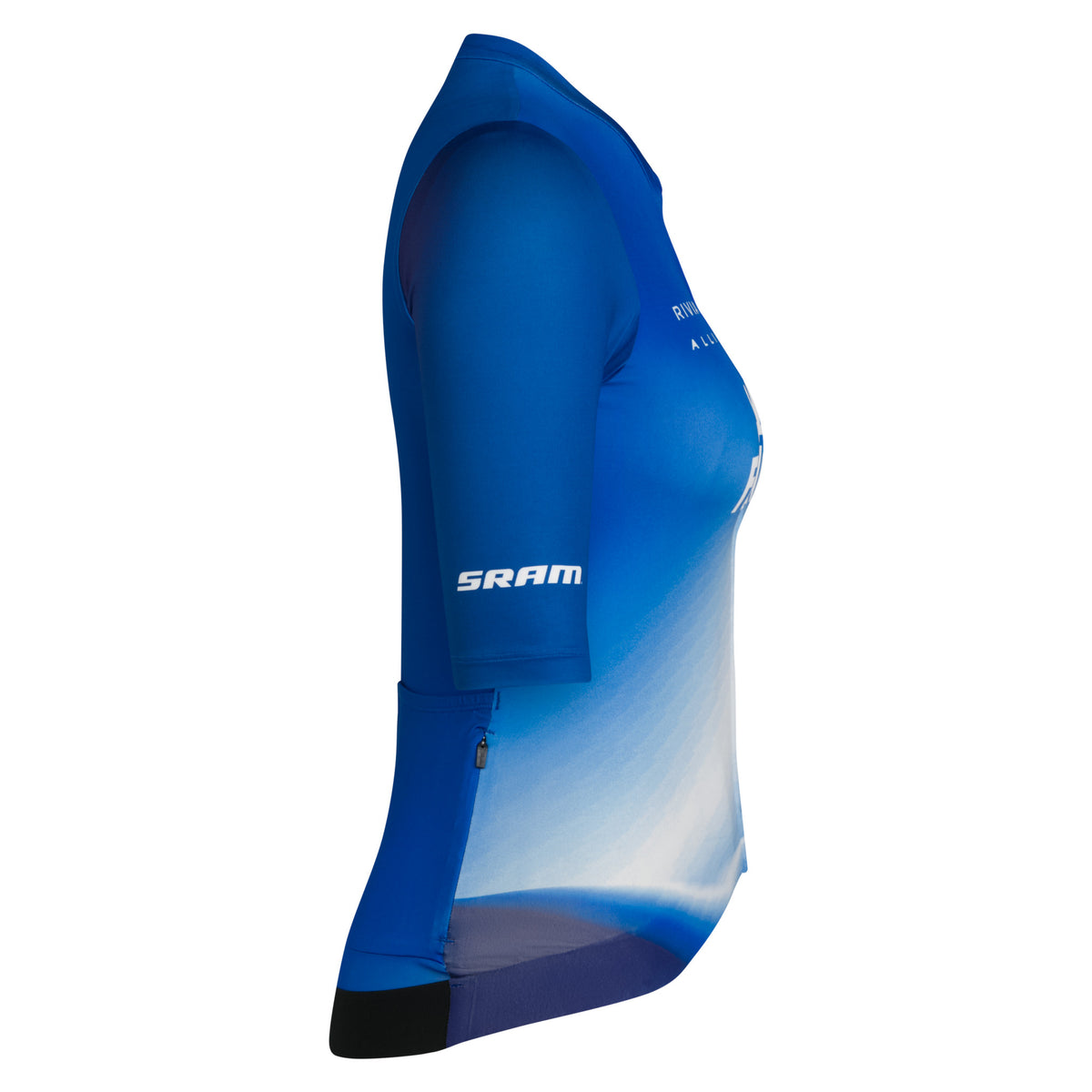 Kate Courtney Women's Pro Team Rouleur Jersey - Fossil Blue/Cornflower
