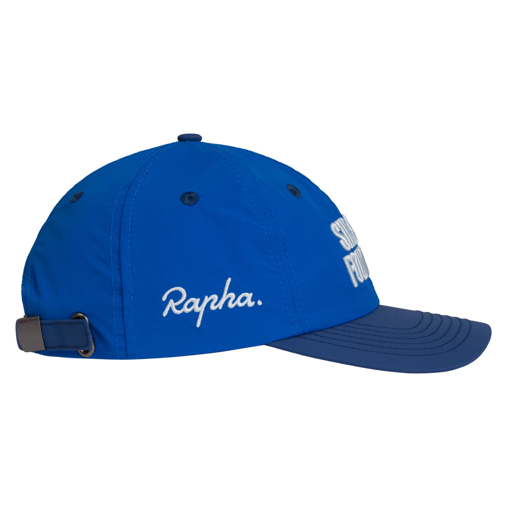 Kate Courtney 6 Panel Cap - Fossil Blue