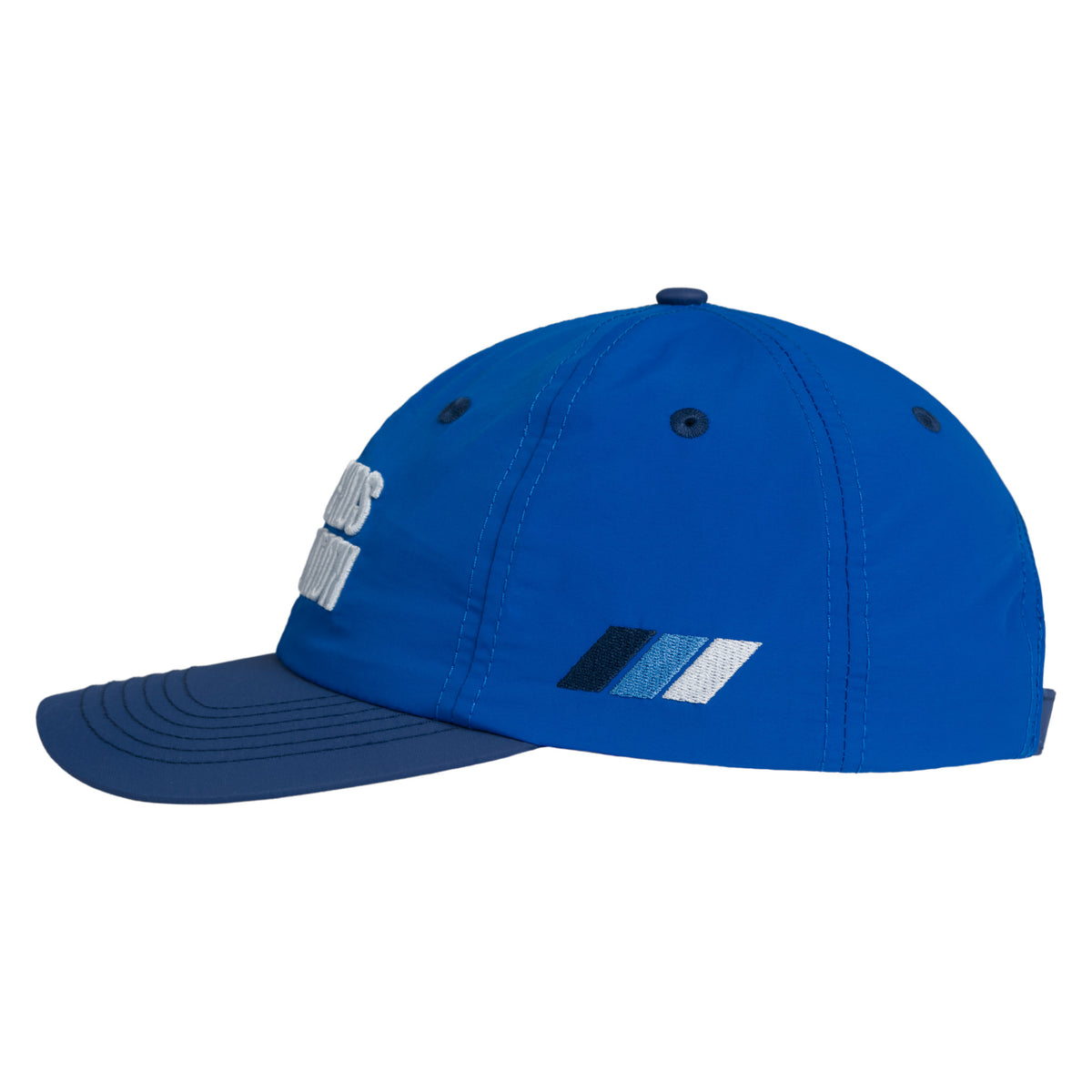 Kate Courtney 6 Panel Cap - Fossil Blue