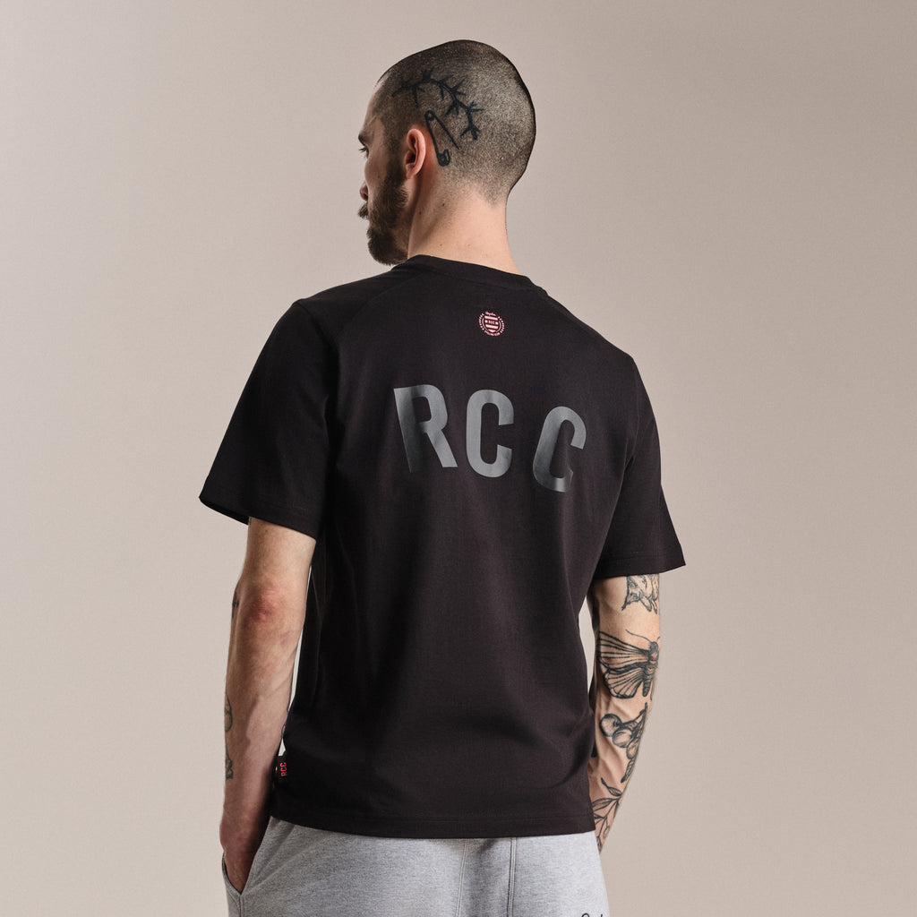 Men's RCC Cotton T-Shirt - Black/Black