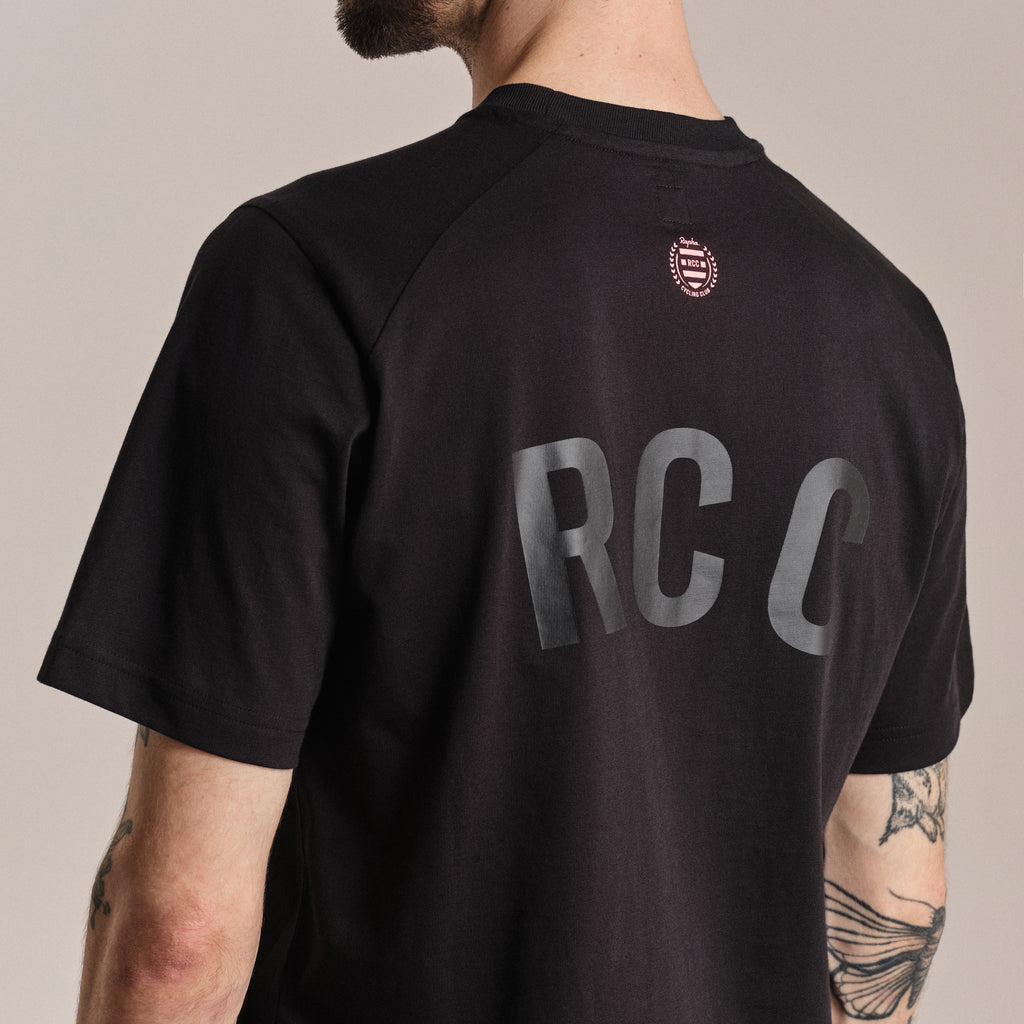 Men's RCC Cotton T-Shirt - Black/Black