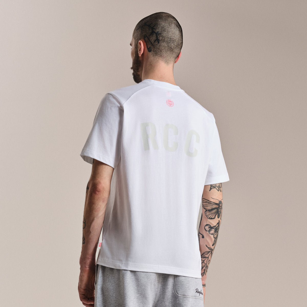 Men's RCC Cotton T-Shirt - White/Fog