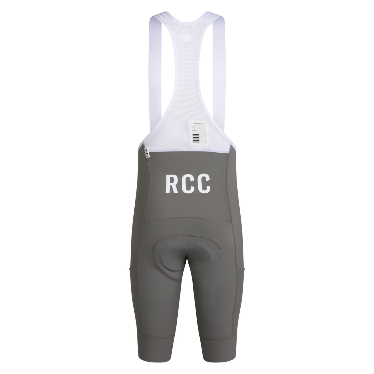 Men's RCC Pro Team Cargo Bib Shorts - Long - Smoke/White
