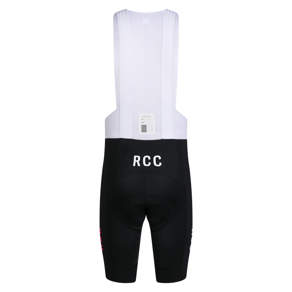 Men's RCC Pro Team Bib Shorts III - Black/High-Vis Pink