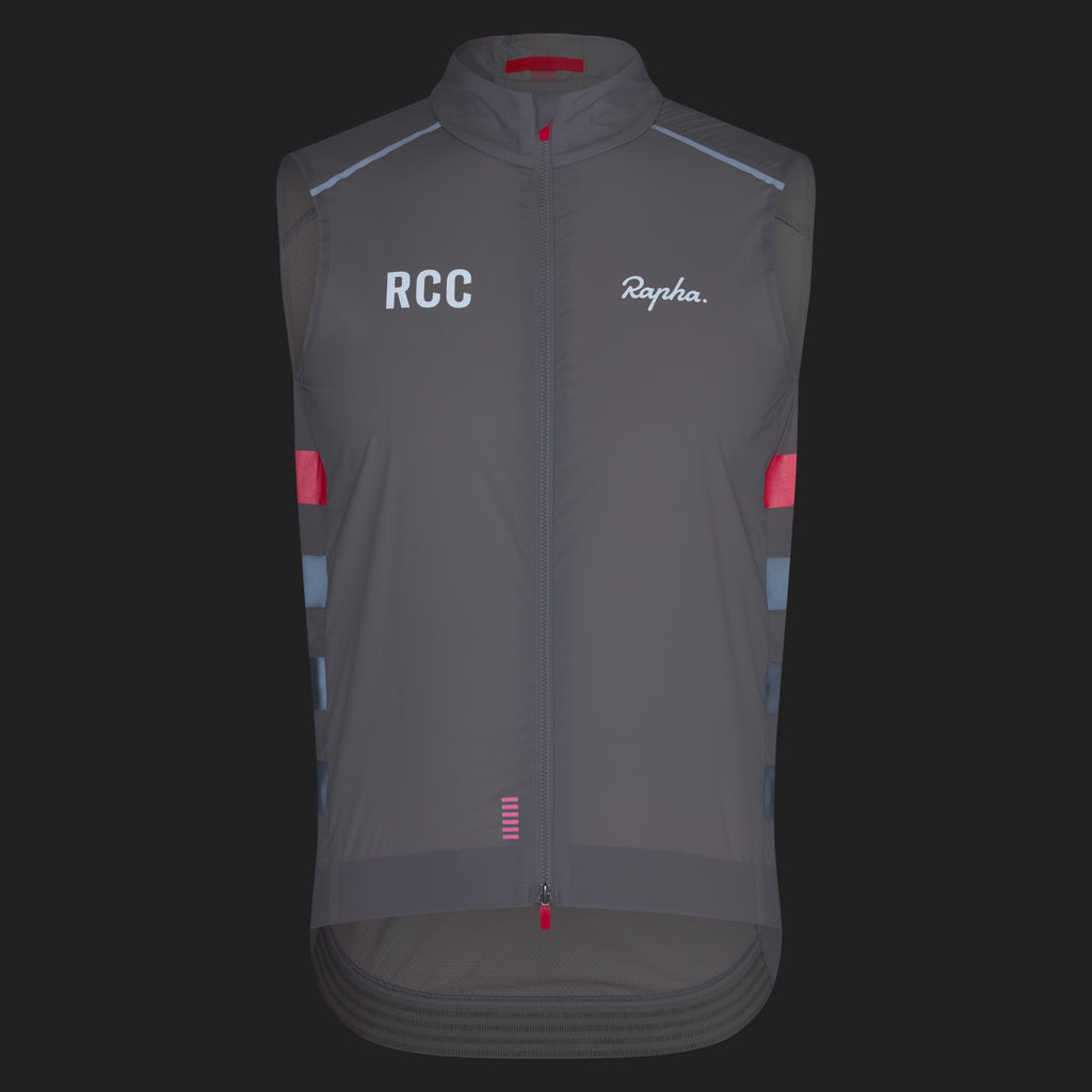 Men's RCC Pro Team Gilet - Grey/Smoke