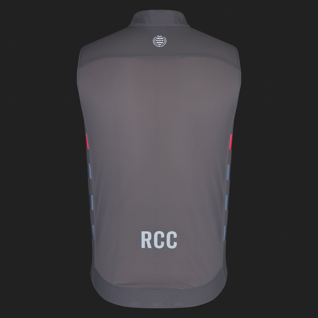 Men's RCC Pro Team Gilet - Grey/Smoke