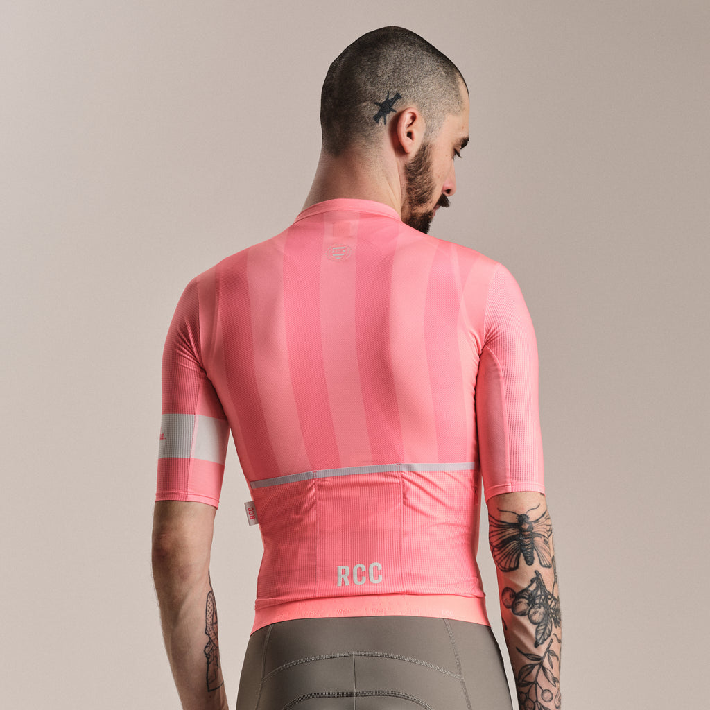 Men's RCC Pro Team Jersey II - Light Pink/High-Vis Pink