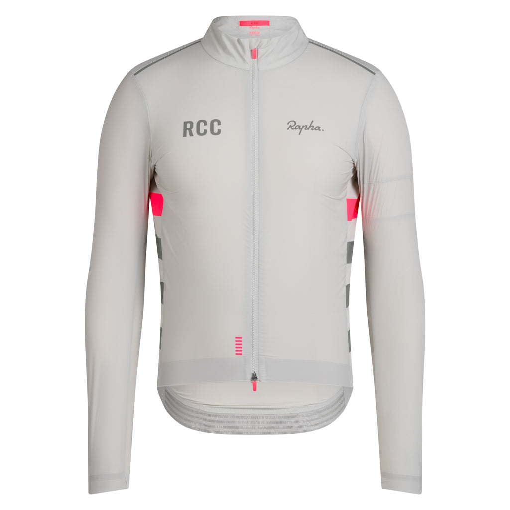 Men's RCC Pro Team Lightweight Wind Jacket - Grey/Smoke