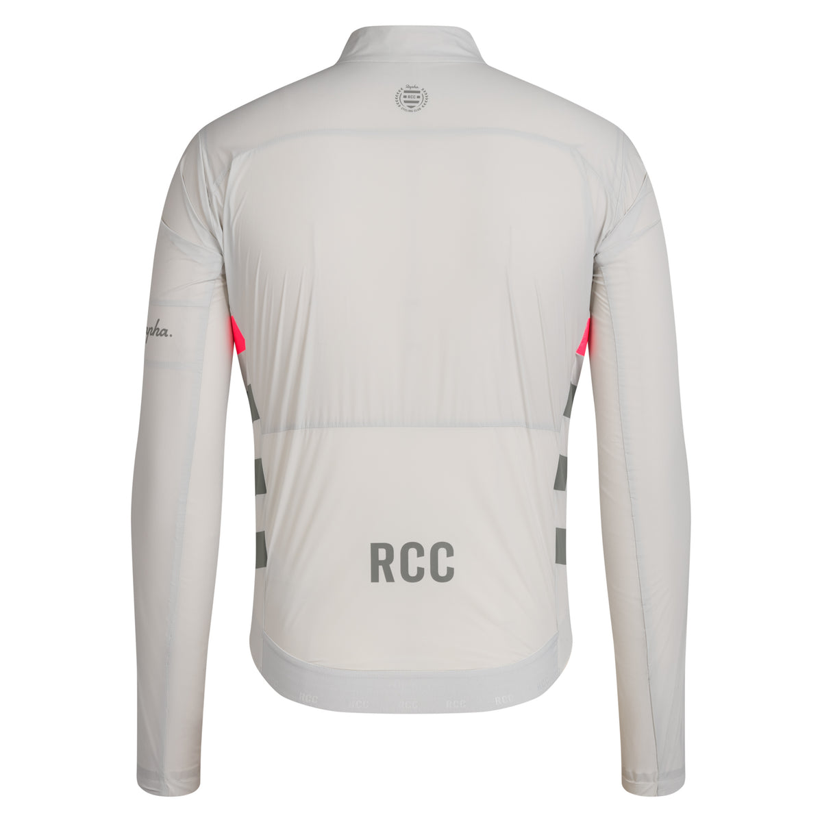 Men's RCC Pro Team Lightweight Wind Jacket - Grey/Smoke