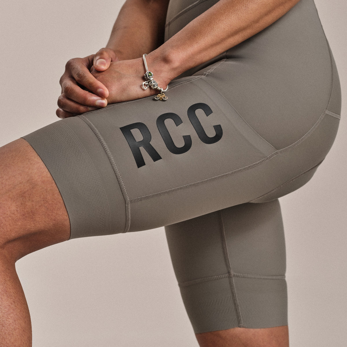 Women's RCC Pro Team Cargo Bib Shorts - Regular - Smoke/White