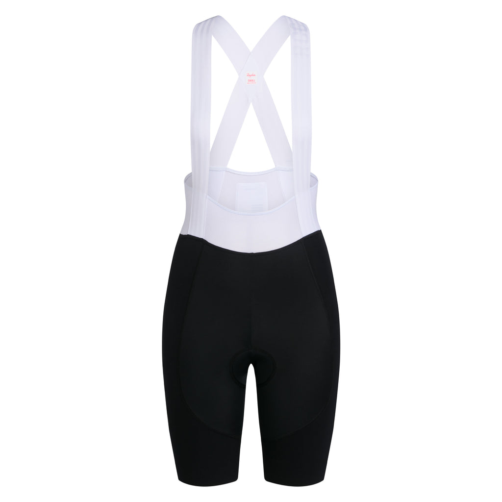 Women's RCC Pro Team Bib Shorts III - Black/High-Vis Pink