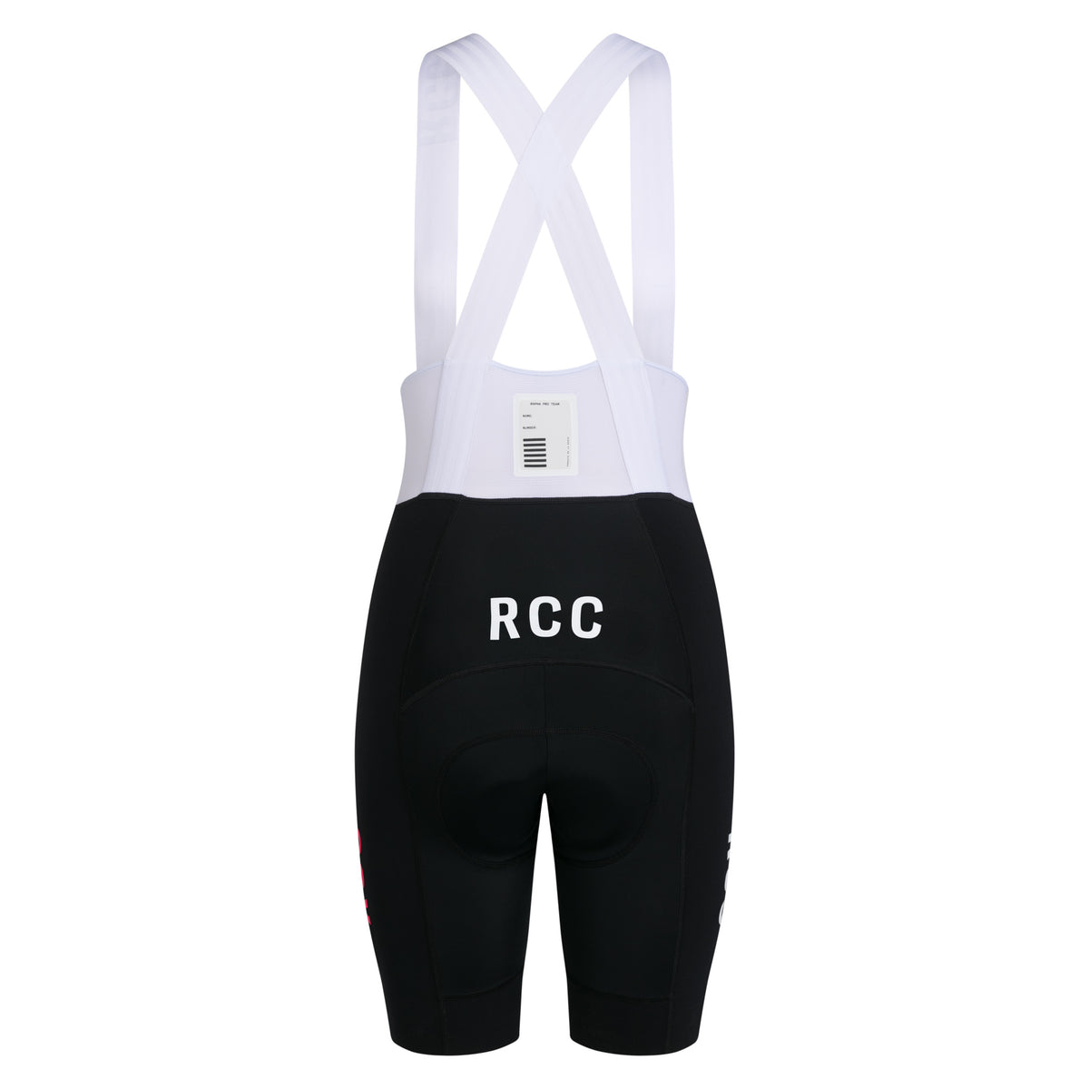 Women's RCC Pro Team Bib Shorts III - Black/High-Vis Pink