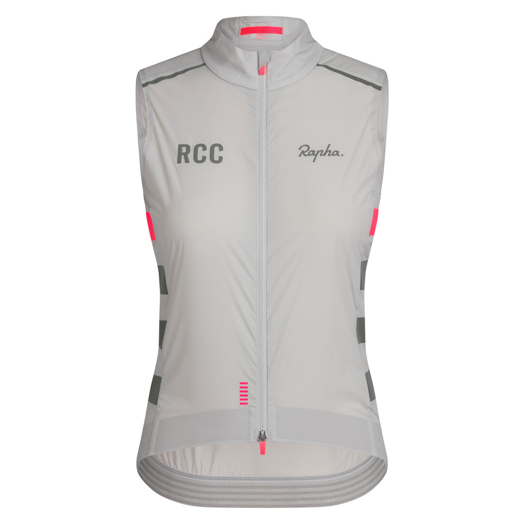 Women's RCC Pro Team Gilet - Grey/Smoke
