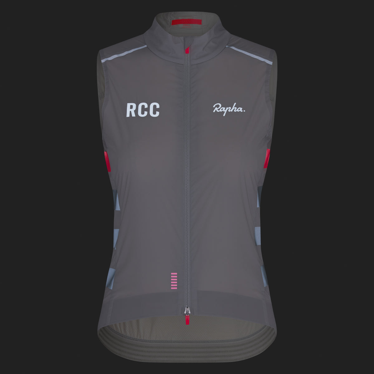 Women's RCC Pro Team Gilet - Grey/Smoke