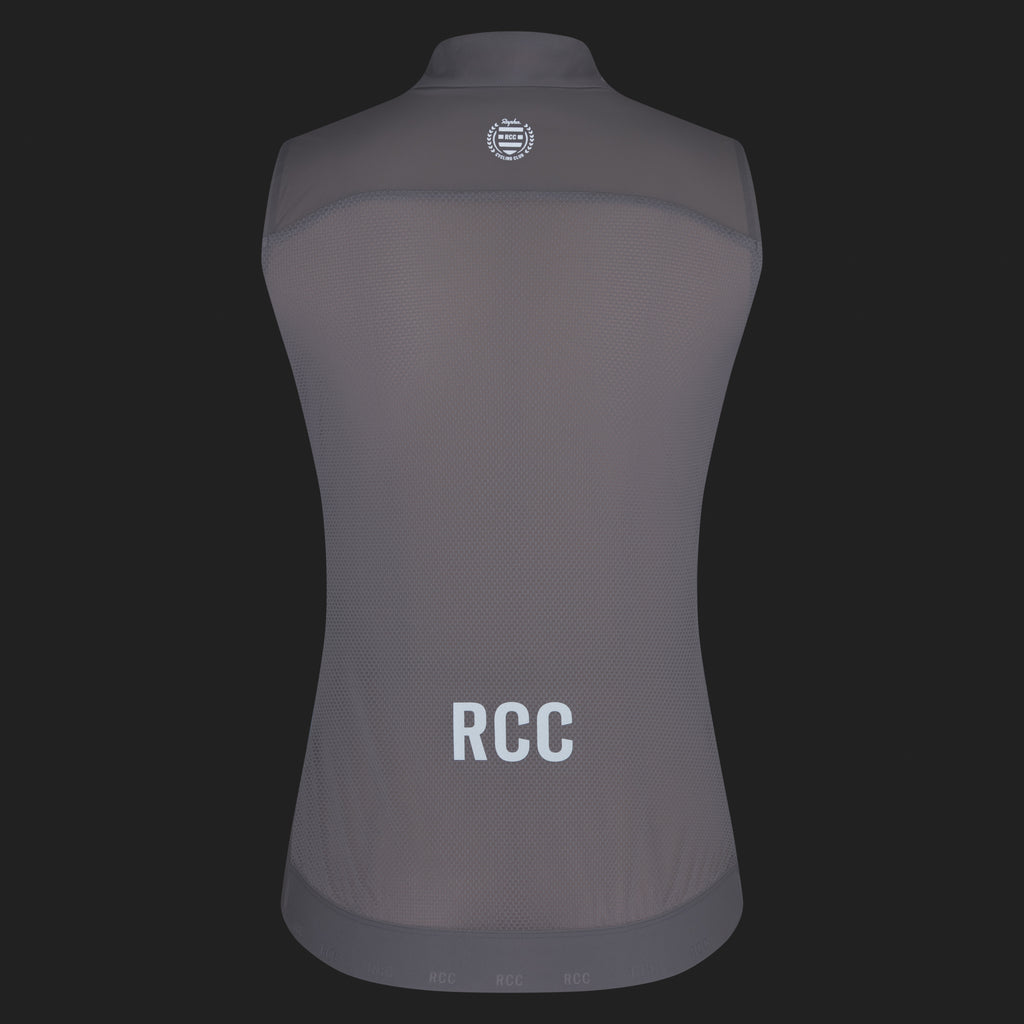 Women's RCC Pro Team Gilet - Grey/Smoke
