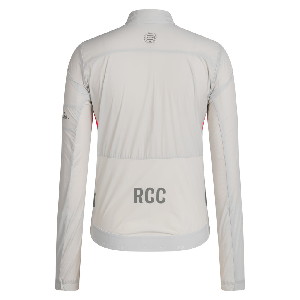 Women's RCC Pro Team Lightweight Wind Jacket - Grey/Smoke