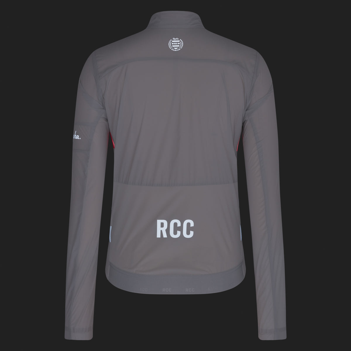 Women's RCC Pro Team Lightweight Wind Jacket - Grey/Smoke