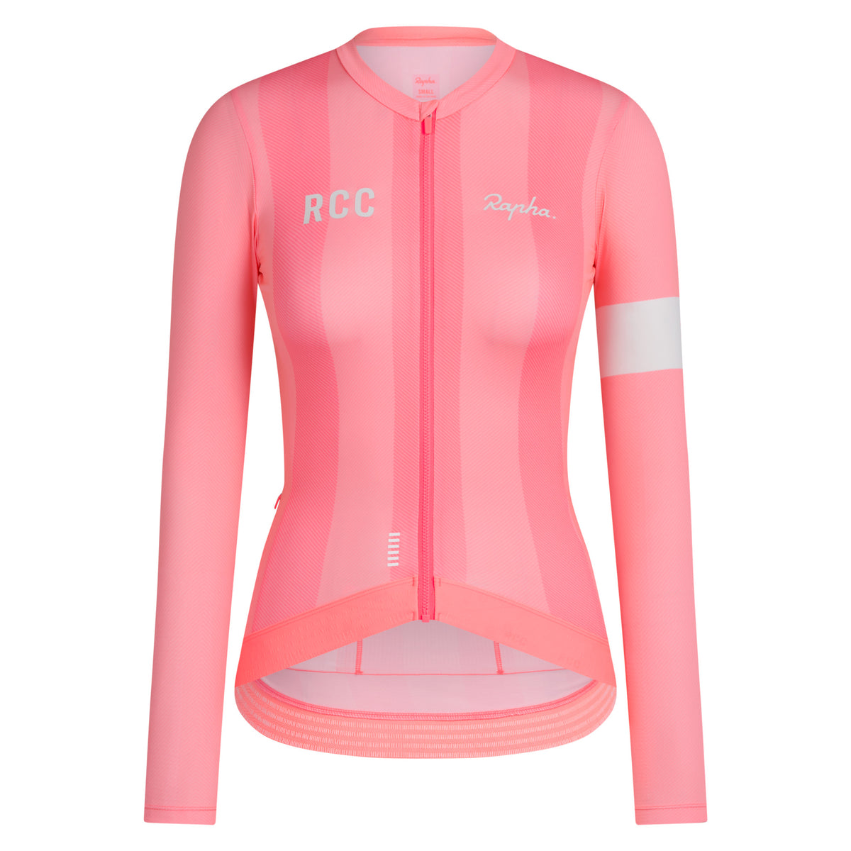 Women's RCC Pro Team Long Sleeve LW Jersey - Light Pink/High-Vis Pink