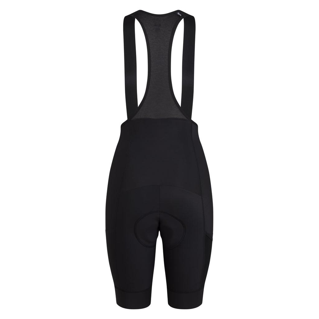 Women's Brevet Element Cargo Bib Shorts - Black/White