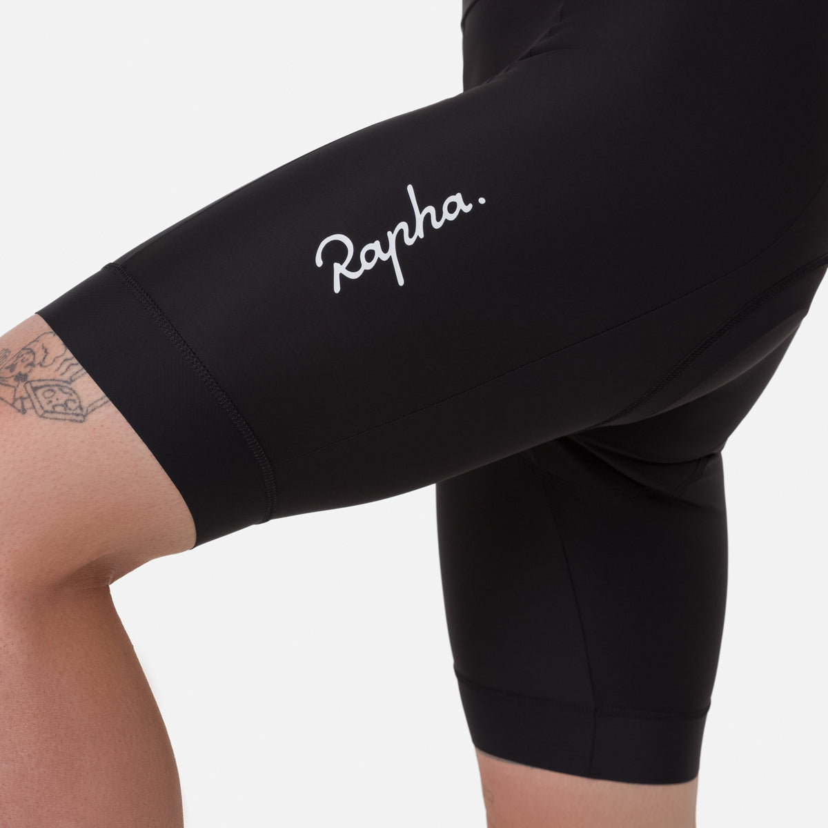 Men's Core Bib Shorts - Black/White