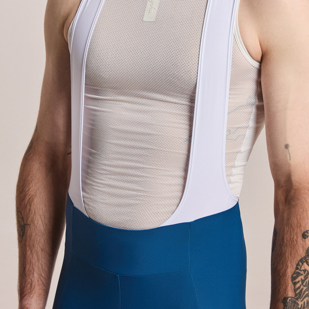 Men's Core Bib Shorts - Jewelled Blue/White