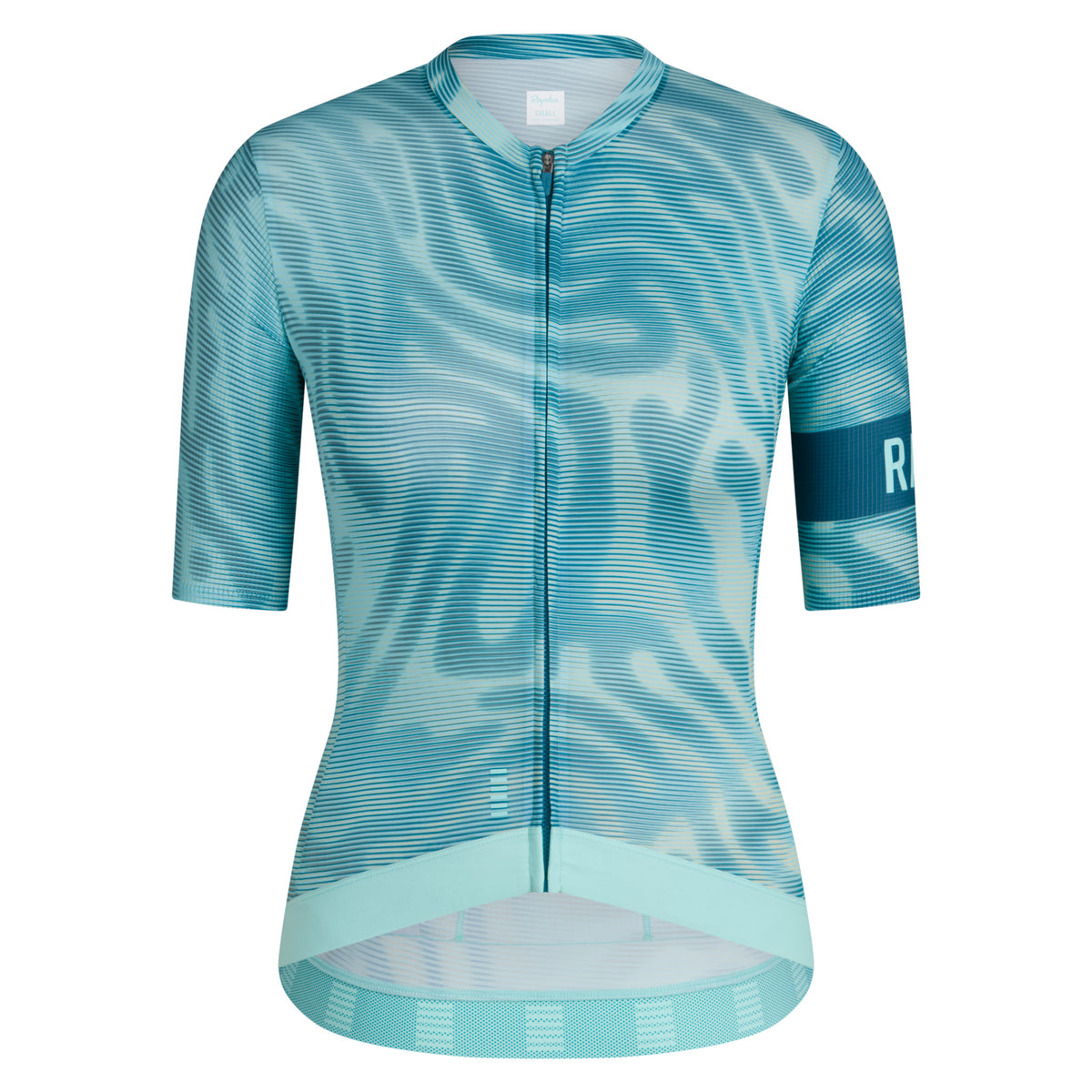 Women's Pro Team Jersey - Reaction-diffusion - Aqua Blue/Slate Blue