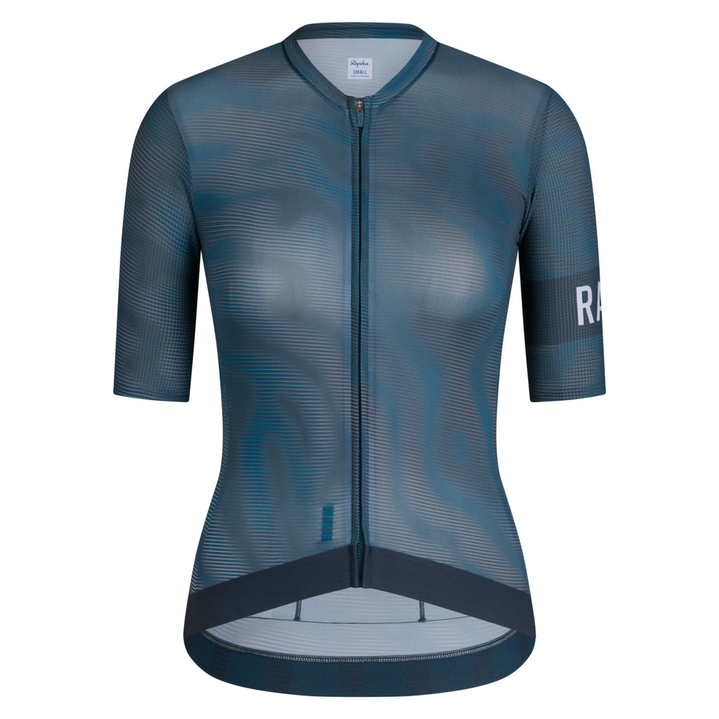 Women's Pro Team Jersey - Reaction-diffusion - Blush Lilac/Ash Black