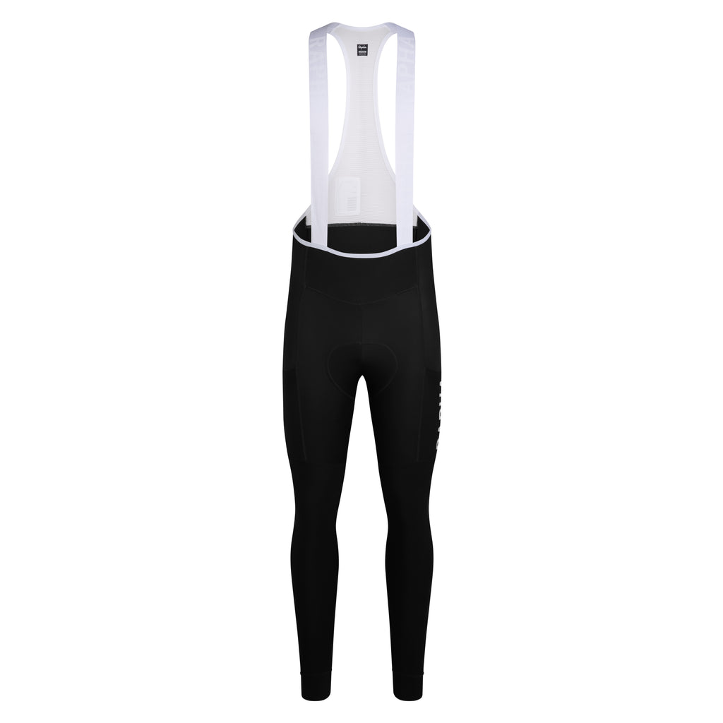 Men's Pro Team Lightweight Cargo Tights - Black/White