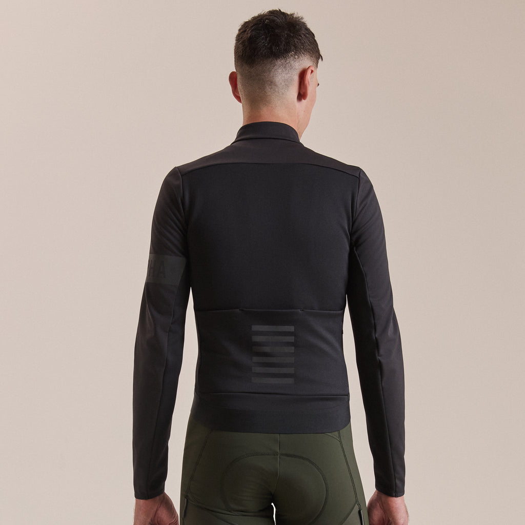 Men's Pro Team Thermal Jacket - Black/Black