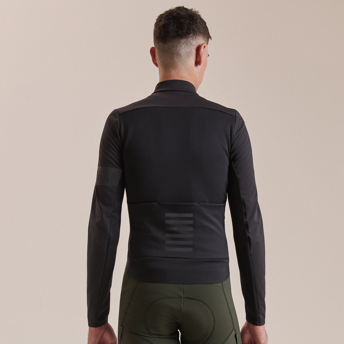 Men's Pro Team Thermal Jacket - Black/Black