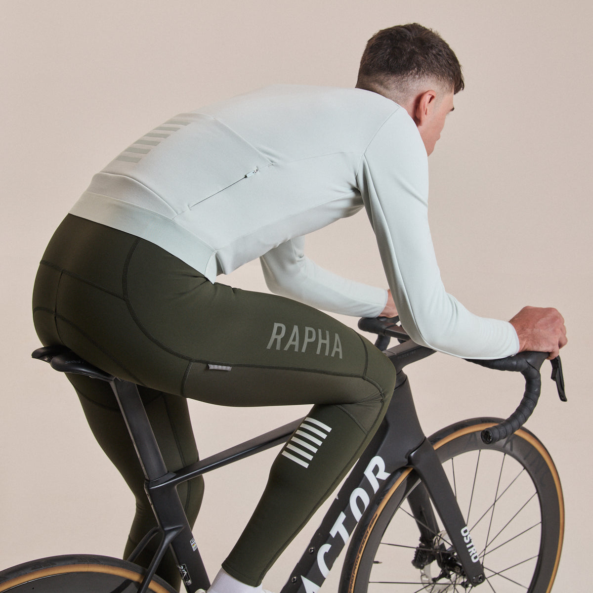 Men's Pro Team Thermal Jacket - Grey/Grey