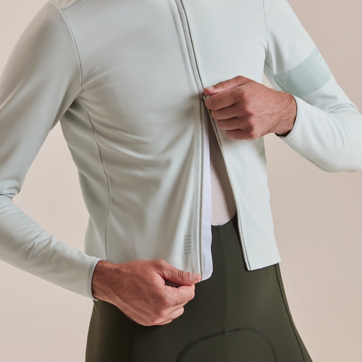 Men's Pro Team Thermal Jacket - Grey/Grey
