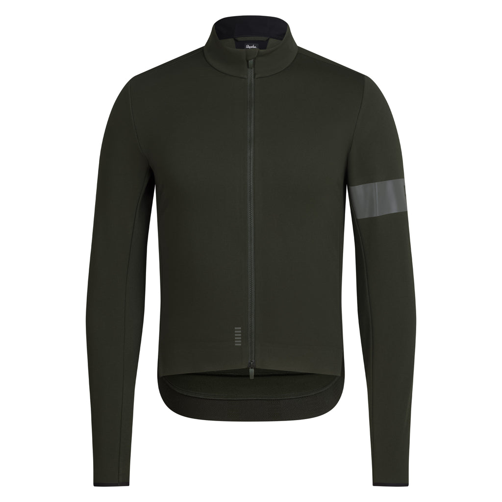 Men's Pro Team Thermal Jacket - Bottle Green/Bottle Green