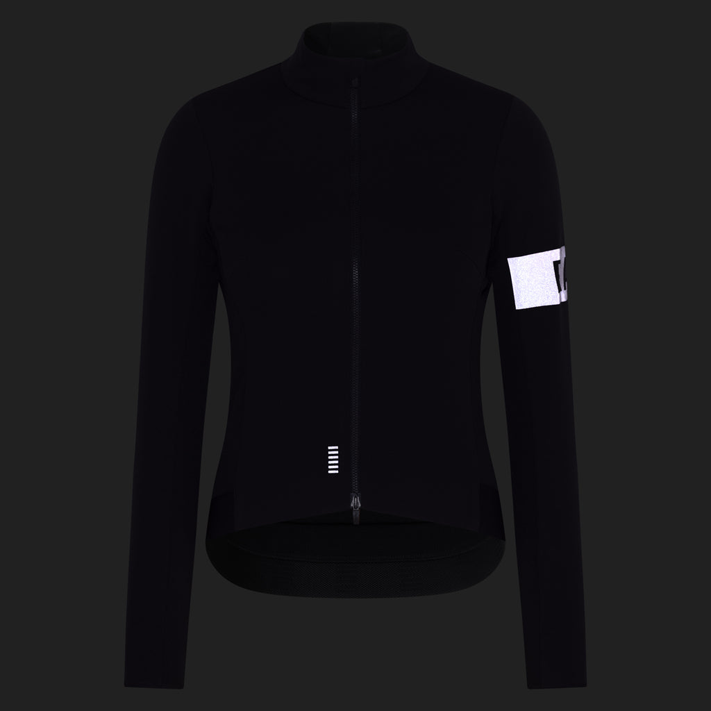 Women's Pro Team Thermal Jacket - Black/Black
